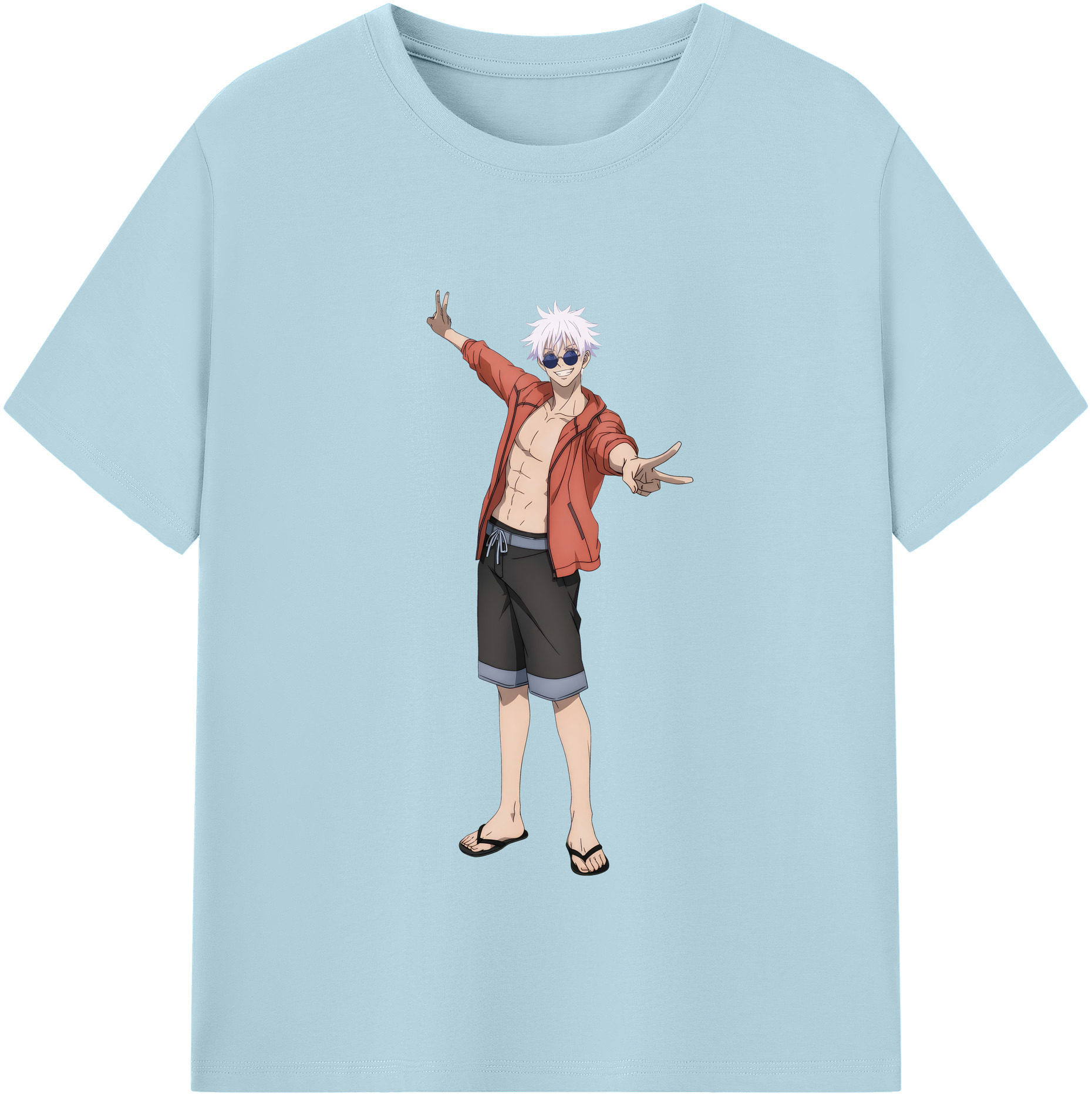 （画像用） 呪術廻戦 Jujutsu Kaisen 綿100％半袖Tシャツ（フロントプリント）